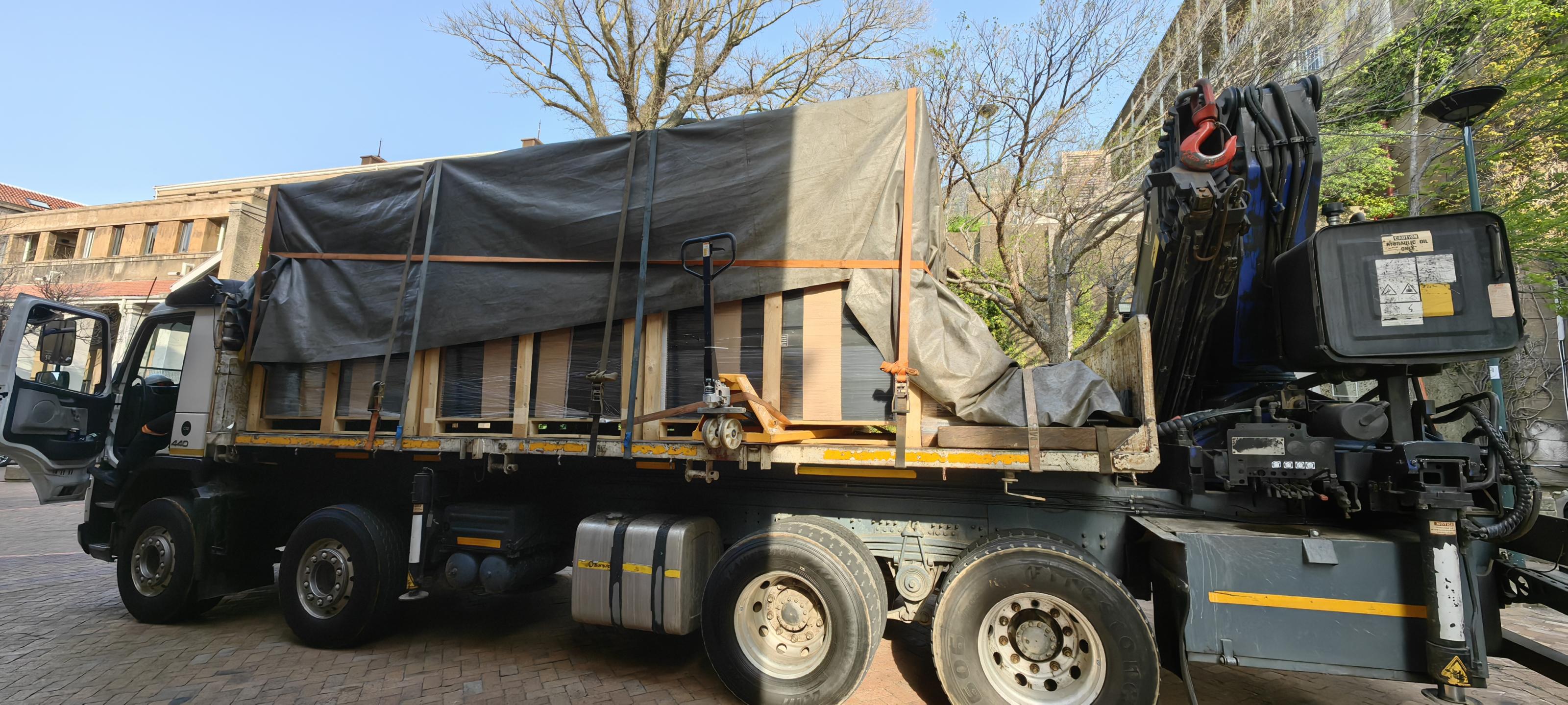 Heating, ventilation, and air conditioning (HVAC) units incoming