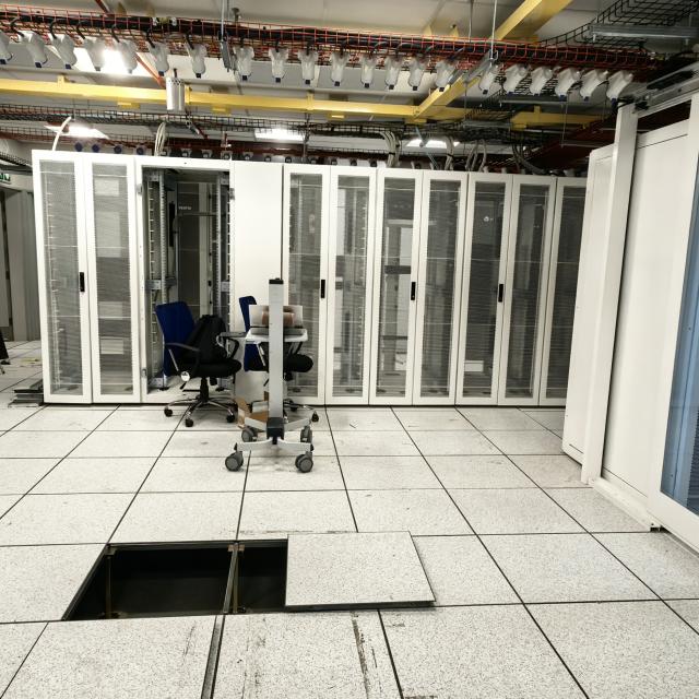 Data centre white space awaiting equipment